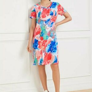 Talbots Multicolor Floral Dress